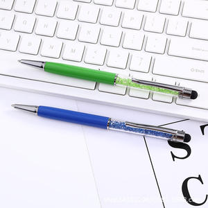 Crystal Touch <b>Pen</b>, Metal <b>Ballpoint</b> <b>Pen</b>, Fashion Crystal <b>Pen</b> for Promotional Gifts, Custom Logo Available - Product Image 2