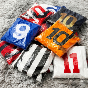 ชุดฟุตบอลทีมสโมสร <span class=keywords><strong>PSG</strong></span> เนเธอร์แลนด์ ปี 2027 ประเทศไทย แบบ OEM พร้อมโลโก้ ผู้เล่น ระบายอากาศได้ดี ปรับแต่งได้  แบบรีดร้อน - Product Image 1