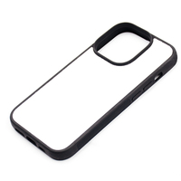 Étui de téléphone personnalisé avec logo promotionnel par sublimation pour iPhone 15/16 Pro Max, coque en alliage d'aluminium 2D vierge