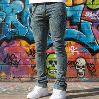 Jeans Homme Brodés Style Hip-Hop Punk Vintage – Nouvelle Collection Tendance pour Hommes – Vente en Gros