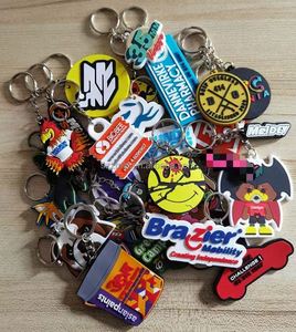 Pvc Letter Key Chain Ring Silicone Letter Key Chain Ring Custom Designer Silicone Letter Key Chain Ring Rubber Keychain - Product Image 5