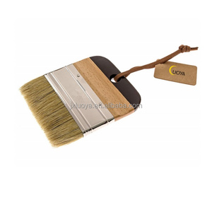 Set di Pennelli per Pittura a Gesso e Cera, Pennello Piccolo per Mobili con Setole, Pennello Piatto per Stencil, per Applicazione di Vernice al Latte e Cera - Product Image 4