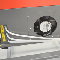 Découpeuse laser CO2 Ruida 4040 - Machine CNC refroidie par eau avec prise en charge IA pour la gravure sur pierre et métal
