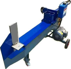 Rajadora de Leña Eléctrica Hidráulica de 10 Toneladas, Procesador de Leña Horizontal de Alta Eficiencia, Precio de Fábrica, Motor Seguro para Interiores/Exteriores - Product Image 1