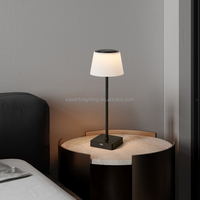 Lampe de table LED moderne nordique en métal réglable sans fil avec batterie rechargeable pour chambre à coucher, éclairage portable