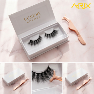 Pestañas postizas veganas invisibles de primera calidad A-RIX, varios estilos de pestañas con efecto wispy, proveedor mayorista de marca privada, pestañas de visón sintético. - Product Image 4