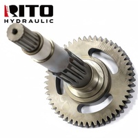 Arbre de transmission RITO 225-4541 325DL SBS140 2254541, arbre principal de pompe hydraulique, arbre cannelé, pièce de rechange pour pompe d'excavatrice