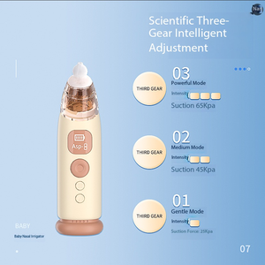 IStapromo Regalos: Aspirador Nasal Recargable de Alta Calidad para Bebés, Bomba de Succión Fuerte, la Mejor Opción para Recién Nacidos - Product Image 3