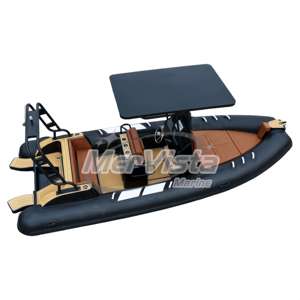 <span class=keywords><strong>Bateau</strong></span> <span class=keywords><strong>semi</strong></span>-<span class=keywords><strong>rigide</strong></span> en fibre de verre haute vitesse CE 19 pieds RIB 580 Orca Hypalon Rib 580 Barca - Product Image 5