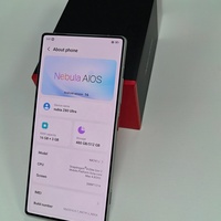 Teléfono Celular Inteligente Nubia Z80 Ultra, Snap Dragon 8 Elite Gen5, 6.8 Pulgadas, 144Hz, 7100mAh, 90W, Android, ROM Global Original