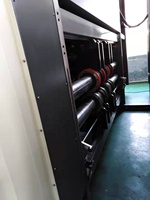 Machine à découper rotative à fentes, impression automatique 3,5 w, pour boîte en carton recourbée