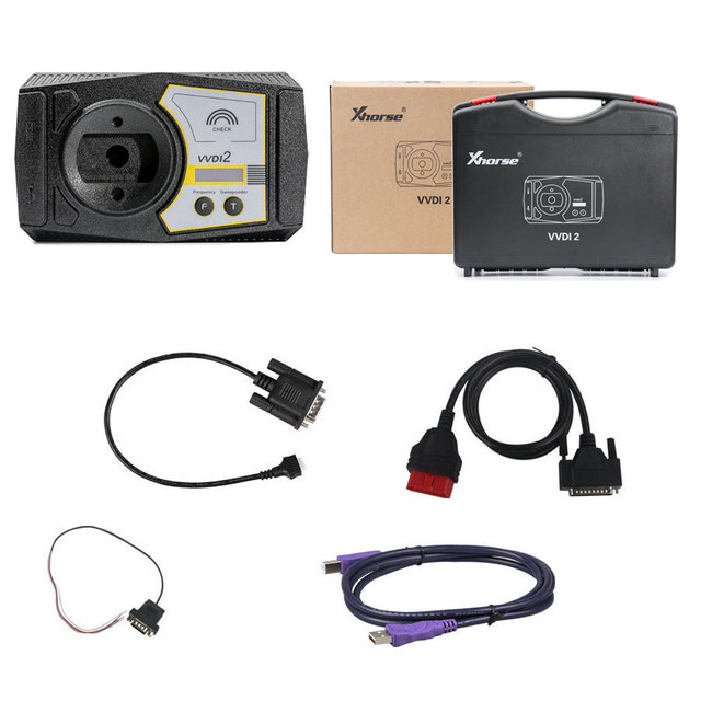 Xhorse VVDI2 Full Kit with 13 Authorizations OBD48+96 Bit 48 Clone+MQB+for BMW FEM/BDC Function VVDI2 Full Version
