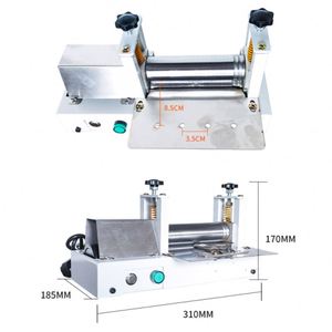 Machine à découper les bandes de cuir, plieuse de ruban, machine à plier les sangles d'épaule avec rouleau de collage - Product Image 6