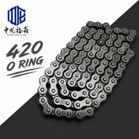 Chaîne de distribution 420 avec joint torique 12,7 mm 15,6 KN pour moteur de moto Yamaha CG125 CG150 Honda KTM