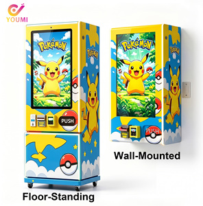 Distributeur automatique mural de cartes à collectionner Pokémon avec écran tactile de 32 pouces, paiement sans espèces et système de contrôle cloud - Product Image 3