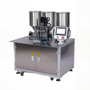 Machine <span class=keywords><strong>de</strong></span> remplissage automatique à deux sorties pour coussinets d'air, idéale pour les ateliers <span class=keywords><strong>de</strong></span> fabrication <span class=keywords><strong>de</strong></span> crèmes <span class=keywords><strong>BB</strong></span> monocolores et <span class=keywords><strong>de</strong></span> cosmétiques - Product Image 5