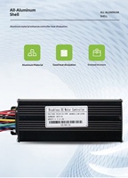 Contrôleur de moteur sans balais à onde sinusoïdale 36V 48V 60V 30A 1000W 1200W 1500W pour vélo électrique, kit avec écran LCD SW900 pour trottinette et vélo électrique