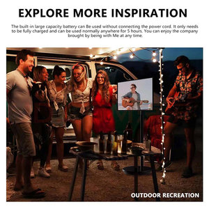 27-inch có thể sạc lại IPTV Bảng điều chỉnh Android Màn hình di động thông minh trắng TV màn hình cảm ứng HD Youtube truyền hình di động trực tiếp - Product Image 4