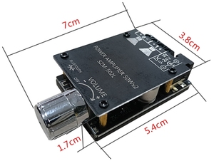 502L para módulo amplificador doméstico <span class=keywords><strong>Bluetooth</strong></span> 2,0 canales 30W + 30W salida AUX conectividad - Product Image 2
