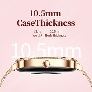 Venta al por mayor IP68 resistente al agua Android IOS Montre Connect Relojes reloj inteligente para damas - Product Image 2