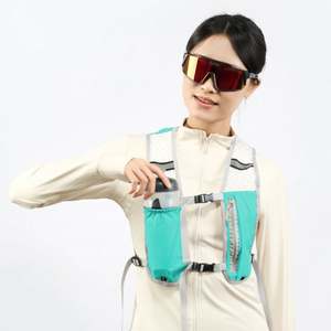 Chaleco Reflectante para Correr al Aire Libre, Chaleco Ligero de Hidratación para Correr, Mochila Portátil para Correr por Senderos para Hombres y Mujeres - Product Image 6