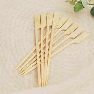 Brochettes de canon <span class=keywords><strong>en</strong></span> fer blanc brochettes de poulet Bobo parfumées outils de barbecue Hot <span class=keywords><strong>Pot</strong></span> jetables brochettes de <span class=keywords><strong>bambou</strong></span> Oden avec manche <span class=keywords><strong>en</strong></span> bois - Product Image 2