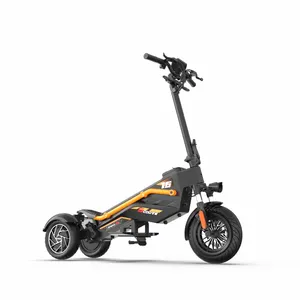 Retail Price PXID F2 Newest Design 3-Wheel Electric Scooter Off Road 1000W Adult Scooter Delivery Scooter For Adults