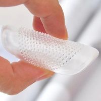 Coussinets transparents en gel de silicone PU pour l'avant-pied, anti-douleur, antidérapants, granulés massants, absorption des chocs, marque DAMEI, pour talons hauts