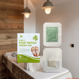 Parche para relajar los pies, vinagre <span class=keywords><strong>de</strong></span> bambú a base <span class=keywords><strong>de</strong></span> hierbas, té verde, Limpieza Profunda, toxinas, almohadillas para el cuidado <span class=keywords><strong>de</strong></span> los pies - Product Image 1