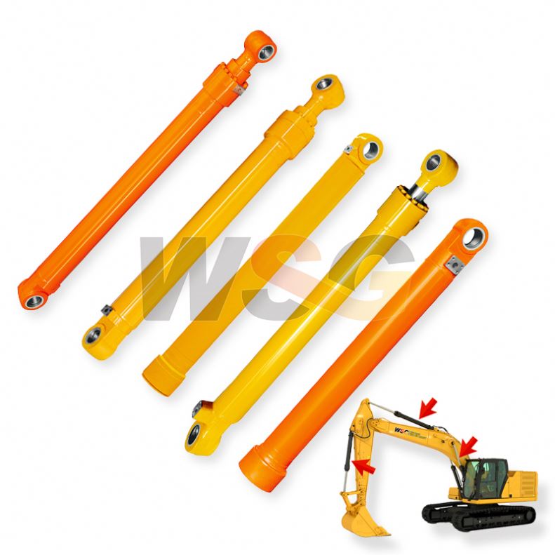Booms品‼️ ZX450 ZX870 Hitachi Excavator Arm Boom Bucket Hydraulic Cylinder