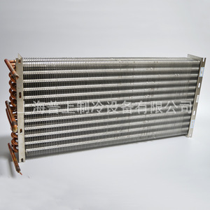 Evaporador de Refrigeración para Almacenamiento en Frío 110ZH026, Tubo de Cobre, Aletas de Aluminio, Tipo Vertical en Forma de U, para Congeladores y Refrigeradores - Product Image 1