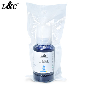 T49M1 T49M2 T49M3 T49M4 Tinta de sublimación de botella de inyección de tinta a granel compatible para impresora <span class=keywords><strong>Epson</strong></span> Surecolor <span class=keywords><strong>F170</strong></span> F570 - Product Image 6