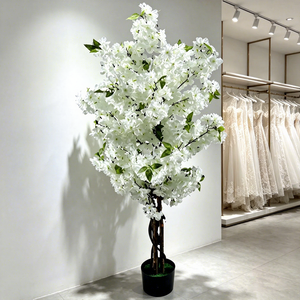 <span class=keywords><strong>Fleurs</strong></span> artificielles écologiques, faux cerisiers en <span class=keywords><strong>fleurs</strong></span> pour l'intérieur, cadeau de mariage, décoration pour événements, anniversaires, fêtes, vacances - Product Image 5