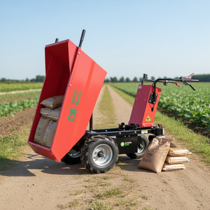 משאית חשמלית מיני עם העמסה עצמית, קיבולת 500 ק\\\"ג, משאית יד חשמלית, משאית עפר חקלאית, מעמיס מטען, נוח ויעיל - Product Image 3