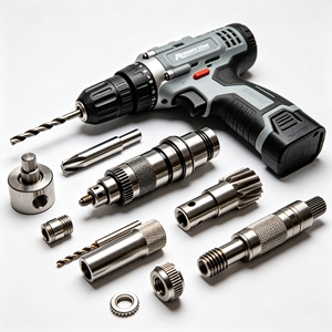 Taladro Inalámbrico de <span class=keywords><strong>18V</strong></span> de 1/2 pulgada, Juego de Taladro Eléctrico Multifuncional de 10nm, <span class=keywords><strong>Destornillador</strong></span> Inalámbrico para Bricolaje en el Hogar - Product Image 1