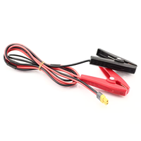 Câble de connexion Alligator Clip vers prise femelle XT60 14AWG 100CM pour chargeur ISDT Q6, pinces de batterie Lipo, pinces crocodiles, pièces et accessoires RC