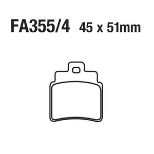 Plaquettes de frein à disque universelles pour <span class=keywords><strong>moto</strong></span>, plaquettes de frein à disque, blocs de frein pour FA355 ARCTIC CAT KYMCO GILERA <span class=keywords><strong>MASAI</strong></span> SYM - Product Image 4