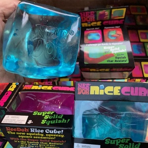SquishyToys Fidget Toys 3 Color Ice Cube <strong>Squishy</strong> Toy Instock Stress Relief ToysIce Cube <strong>Squishy</strong> Needoh <strong>Squishy</strong> for Relief Stress - Product Image 2