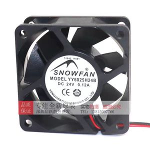 Snowfan Cooling Fan 60mm 24V 0.12A YY6025H24B <b>Computer</b> <b>Case</b> Fan - Product Image 1