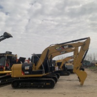 Excavatrice d'occasion Caterpillar 315D pour travaux de construction, démolition de bâtiments, opérations de concassage de sable et gravier, modèles 315D2, 320, 313, 312, 330