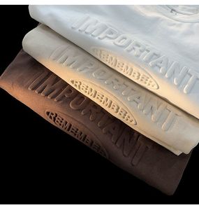 Custom Design <strong>3d</strong> Puff <strong>Printing</strong> <strong>T</strong> <strong>Shirts</strong> Soft 100 Cotton Letter Foam Screen <strong>Printing</strong> Hip Hop Oversized Tshirts for Men - Product Image 4