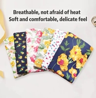 Nouveau tissu en viscose et nylon léger, respirant et écologique, imprimé de motifs floraux et de losanges de style chinois, pour Hanfu et costume Tang