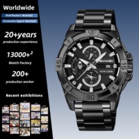 Montre-bracelet SKMEI 2399 avec affichage de la date et du jour, outil de chronométrage fiable pour les superviseurs de chantier, pour les visites sur site et la vérification des projets