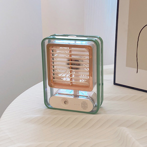 Wholesale New Mini <b>Misting</b> Fan <b>Spray</b> <b>Cooling</b> Portable with Night Light and 3-Speed - Product Image 6