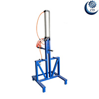 Compacteur pneumatique vertical pour pneus usagés, destiné aux centres de recyclage de pneus usagés aux États-Unis et au Canada
