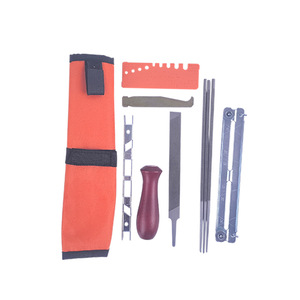 Kit <span class=keywords><strong>d</strong></span>'outils <span class=keywords><strong>de</strong></span> ponçage <span class=keywords><strong>pour</strong></span> tronçonneuse 4,0 mm, 4,8 mm, 5,5 mm, jeu <span class=keywords><strong>de</strong></span> limes rondes en acier à haute teneur en carbone <span class=keywords><strong>pour</strong></span> l'affûtage des chaînes <span class=keywords><strong>de</strong></span> tronçonneuse - Product Image 2