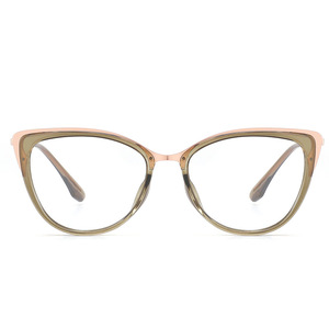Moda Eye Glass Frames Óculos Ópticos para As Mulheres 18318 Tr90 e Metal cat Eye Pequeno Quadro Quadros para Óculos Danyang - Product Image 5