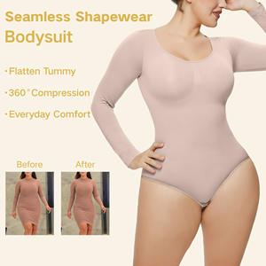 Body sexy de realce de glúteos para mujer, ropa moldeadora de control de barriga, Tanga moldeadora sin costuras, moldeadores de cuerpo para mujer - Product Image 4
