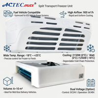 Machine de réfrigération ACTECmax à entraînement électrique 6~10m³ pour camion moyen, équipement de livraison réfrigéré pour produits laitiers et crèmes glacées R404A