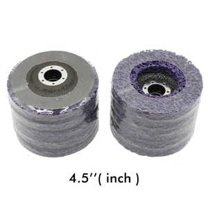 Disques Abrasifs Violets De 4,5 Et 7 Pouces Pour <span class=keywords><strong>Decaper</strong></span> Et Nettoyeur La Peinture, Pour <span class=keywords><strong>Meuleuse</strong></span> D'angle - Product Image 3
